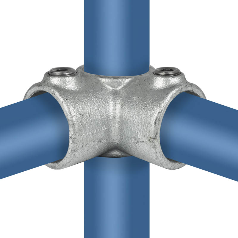 Eckverbindung 90° durchgehend 60,3 mm (2”)