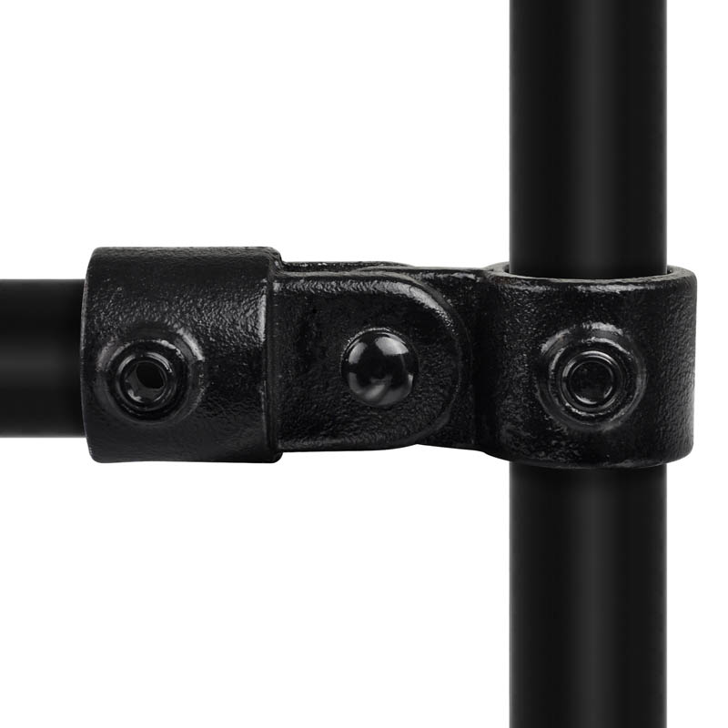 Gelenkstück, einfach, schwarz 42,4 mm (1¼”)