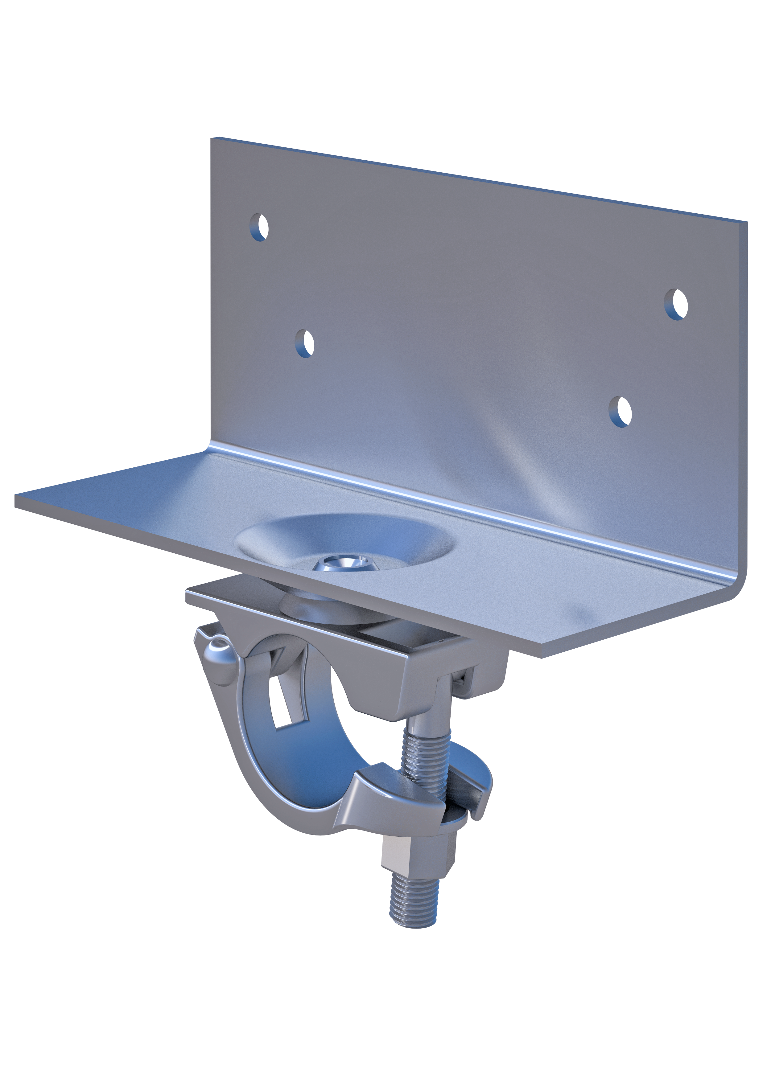 Kantholzkupplung, drehbar, 48.3 mm, SW 22mm