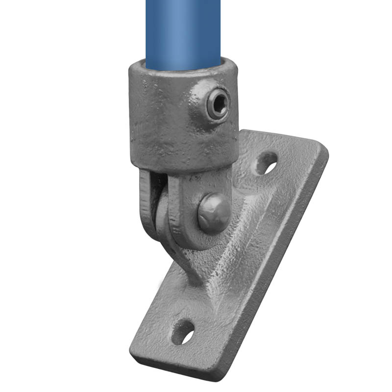 Gelenkfuss 48,3 mm (1½”), bestehend aus 1 x 608050 und 1 x 608042E inkl. 1 Schraube M10x35