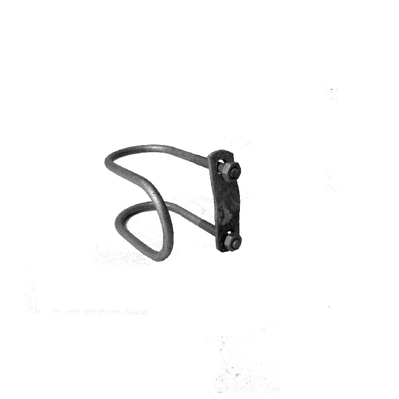 Rundstahlbügel geschl.   1" x 1" (33.7 mm x 33.7 mm)