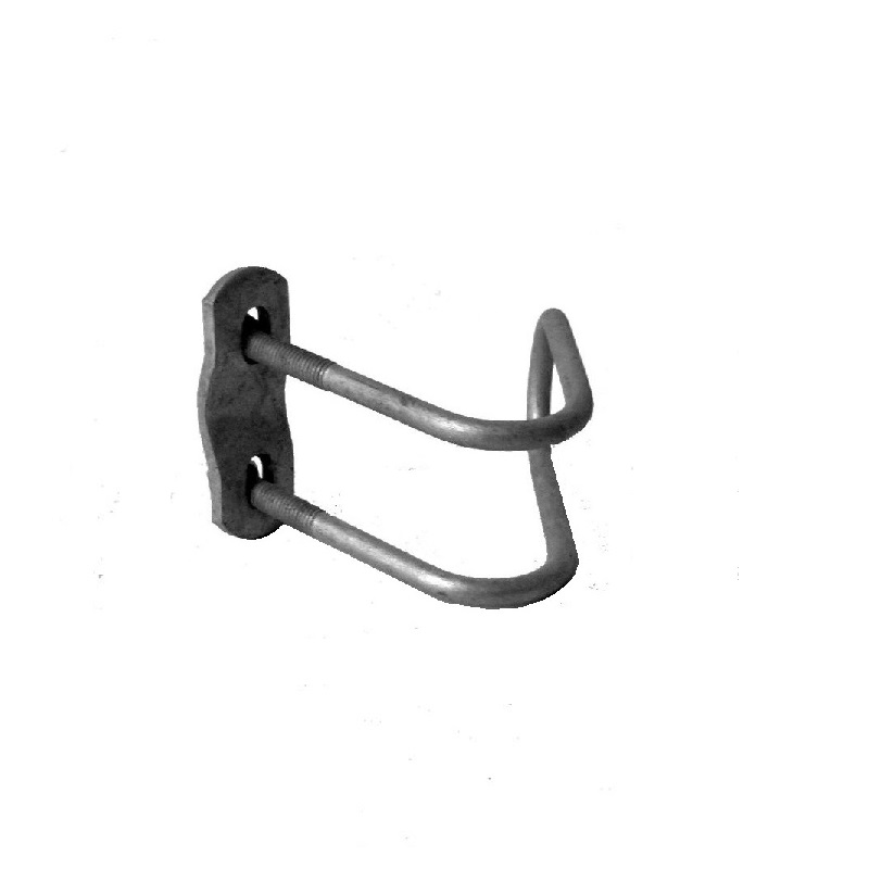 Rundstahlbügel offen, Mischgrösse, 1 1/4" x 1" (42.4 mm x 33.7 mm), feuerverzinkt