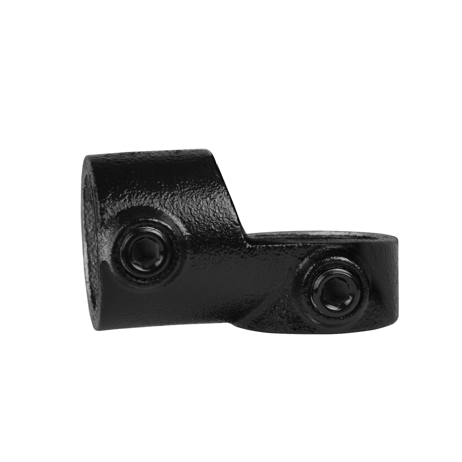 Winkelgelenk, verstellbar, schwarz 42,4 mm (1¼”)