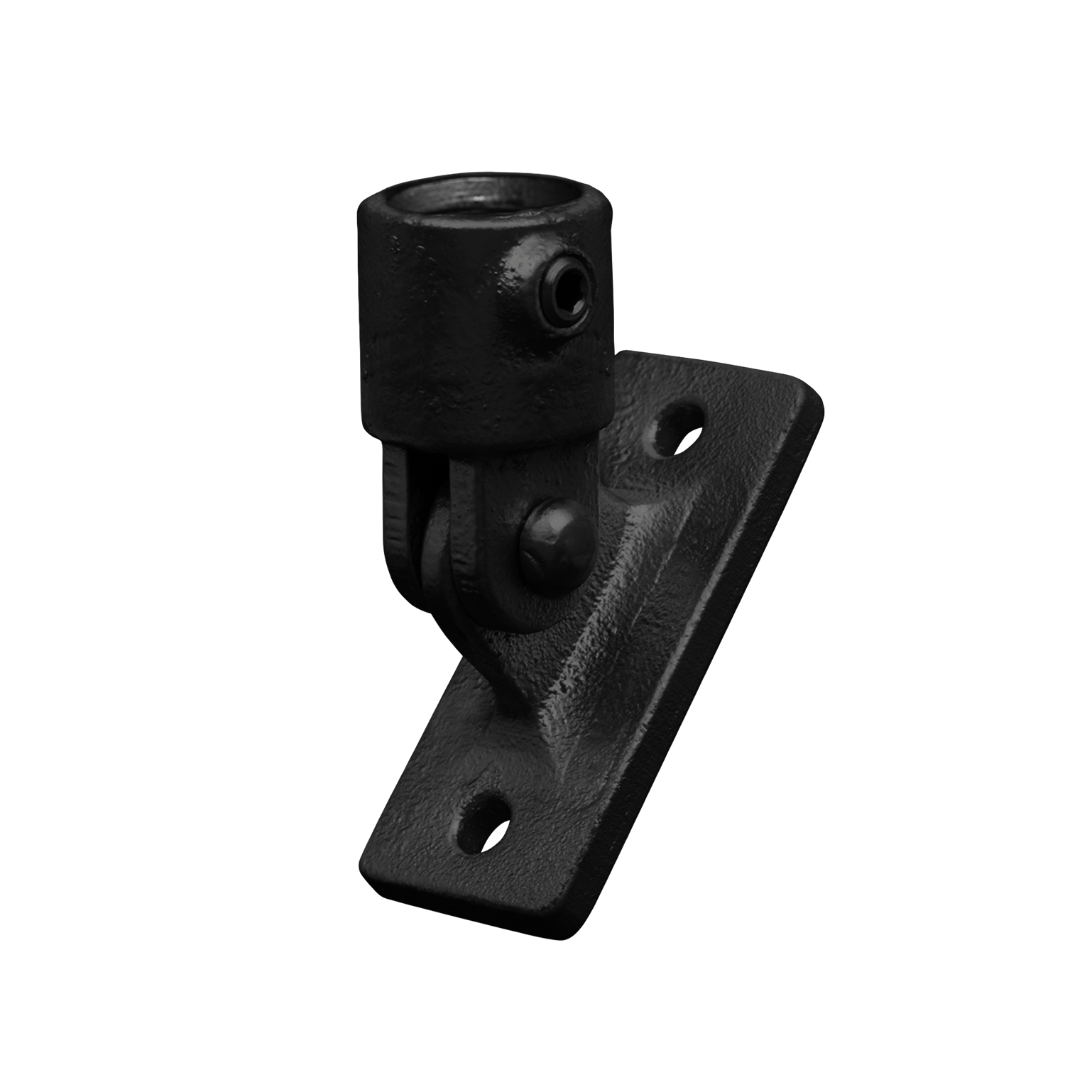 Gelenkfuss schwarz 42.4 mm (1 1/4")