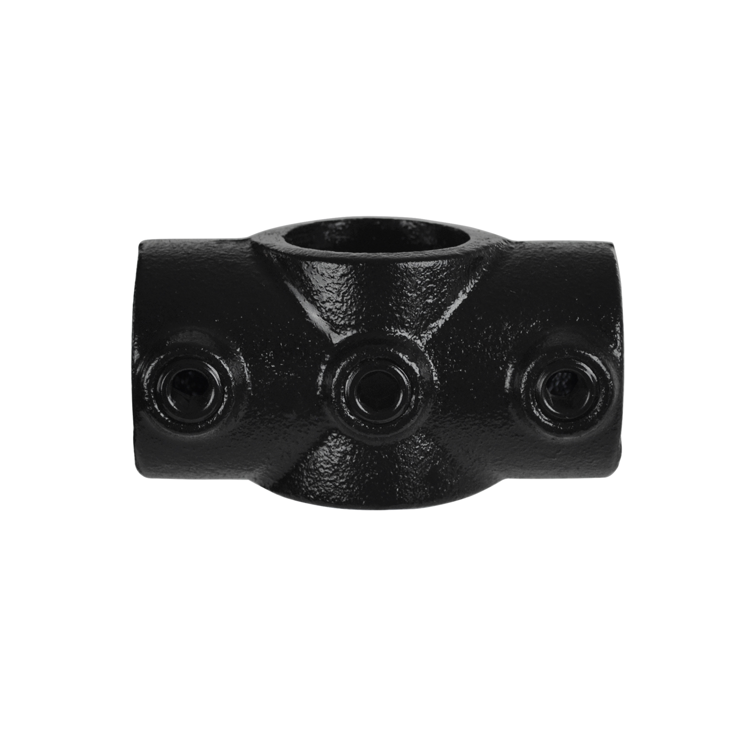 Kreuzstück durchgehend schwarz 33.7 mm (1")