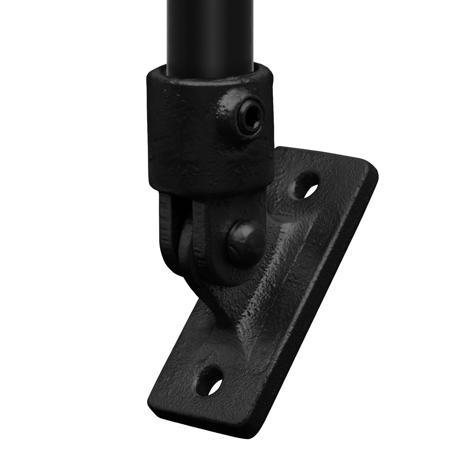 Gelenkfuss schwarz 42.4 mm (1 1/4")